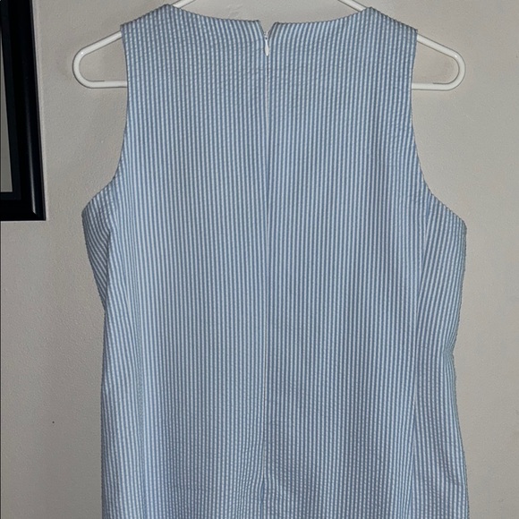 Blue and White Lace Dress - Picture 5 of 5